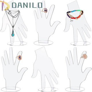 Danilo ชั้นวางเครื่องประดับ สร้อยข้อมือ อะคริลิคใส รูปมือ เรียบง่าย