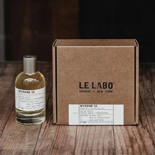 น้ําหอม Lab Le Labo No. 55 Shanghai End Medicine น้ําหอม 100 มล. ของขวัญวันเกิด สไตล์ล่าสุด Myrrhe 55