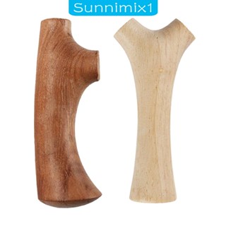 [Sunnimix1] ด้ามจับคันเบ็ดตกปลา แบบไม้ น้ําหนักเบา แบบเปลี่ยน DIY