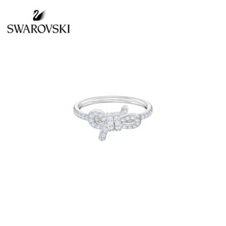 Swarovski LIFELONG Bow แหวนโบว์โรแมนติก ของขวัญสําหรับผู้หญิง