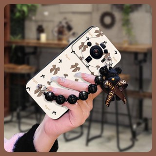 Anti-knock Cartoon Phone Case For Xiaomi 12S Ultra Back Cover Bear bracelet soft case Skin-friendly feel Waterproof