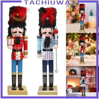 [Tachiuwa1] ฟิกเกอร์ไม้ รูปแครกเกอร์ 15 นิ้ว ทนทาน สําหรับตกแต่งบ้าน ปาร์ตี้คริสต์มาส