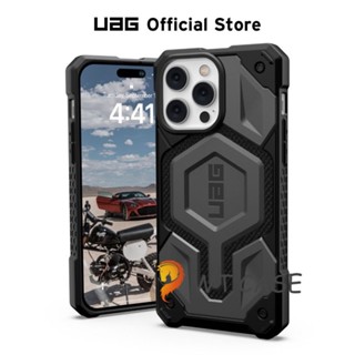 Uag เคสโทรศัพท์มือถือ คาร์บอนไฟเบอร์ พรีเมี่ยม พร้อมแม่เหล็กในตัว สําหรับ iPhone 15 Pro Max 15PRO 15 15PLUS 14PROMAX 14PRO 14 Series Monarch Pro