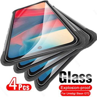 4Pcs Glass For UMIDIGI Bison GT2 Pro 4G Safety Tempered Glass Umdigi BisonGT2 GT 2 2Pro GT2Pro 6.5inch Premium Screen Protector