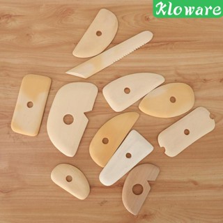 [Kloware] เครื่องมือทําเครื่องปั้นดินเผา เซรามิค DIY 11 ชิ้น