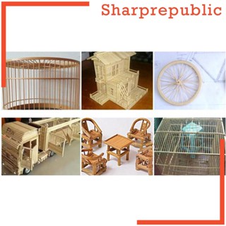 [Sharprepublic] ก้านเดือยอัลซ่า ทรงกลม ไม่สําเร็จรูป ธรรมชาติ สําหรับเด็ก 100 ชิ้น