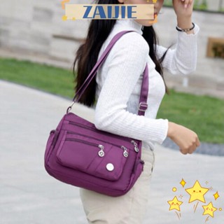 Zaijie24 กระเป๋าสะพายไหล่ กระเป๋าเมสเซนเจอร์ กระเป๋าเดินทาง สะพายข้าง