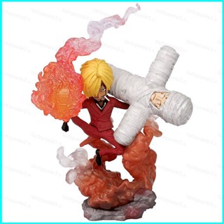 Star3 โมเดลฟิกเกอร์ One Piece Q Version Sanji Zoro ของเล่น ของสะสม สําหรับเด็ก ตกแต่งบ้าน