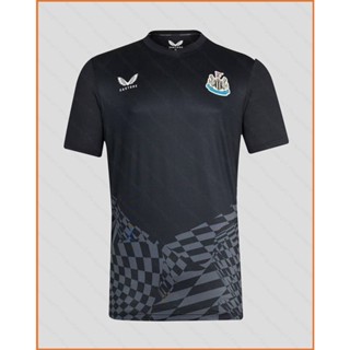 Fb 2023-2024 เสื้อยืดลําลอง แขนสั้น คอกลม พิมพ์ลาย Newcastle Home Jersey พลัสไซซ์ ให้ความอบอุ่น เหมาะกับการเล่นกีฬา ฟุตบอล