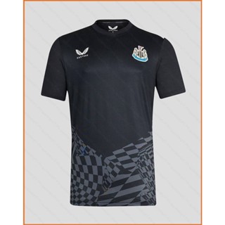 Fb 2023-2024 เสื้อยืดลําลอง แขนสั้น คอกลม พิมพ์ลาย Newcastle Home Jersey พลัสไซซ์ ให้ความอบอุ่น เหมาะกับการเล่นกีฬา ฟุตบอล