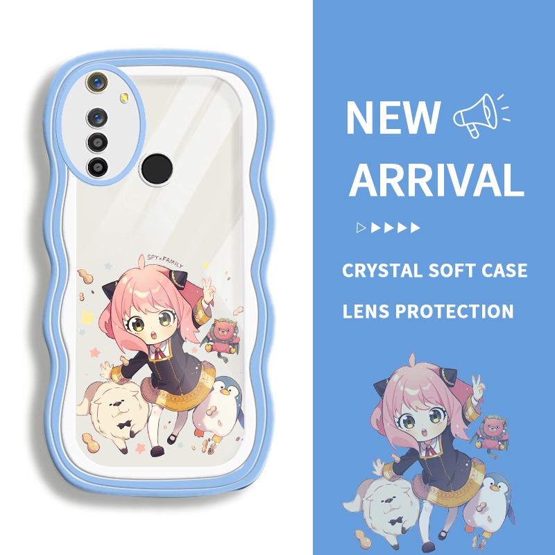 สําหรับRealme 5 Pro Q 6 6s Narzo 7i Aisa C17 8i Narzo 50 4Gสาวน้อยน่ารักAnia Researchซิลิโคนอ่อนนุ่ม