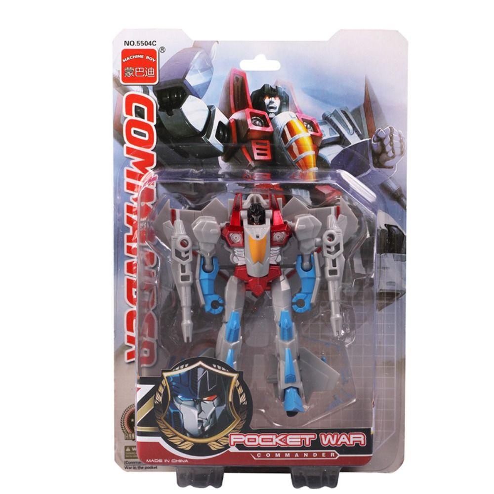 Allgoods หุ่นยนต์แปลงร่าง โมเดลรถยนต์ หุ่นยนต์การ์ตูน Prime Robot Cars ของเล่นเพื่อการศึกษา Transformer พลาสติก คลาสสิก Bumblebee Robot Cars โมเดลของเล่นเด็กผู้ชาย