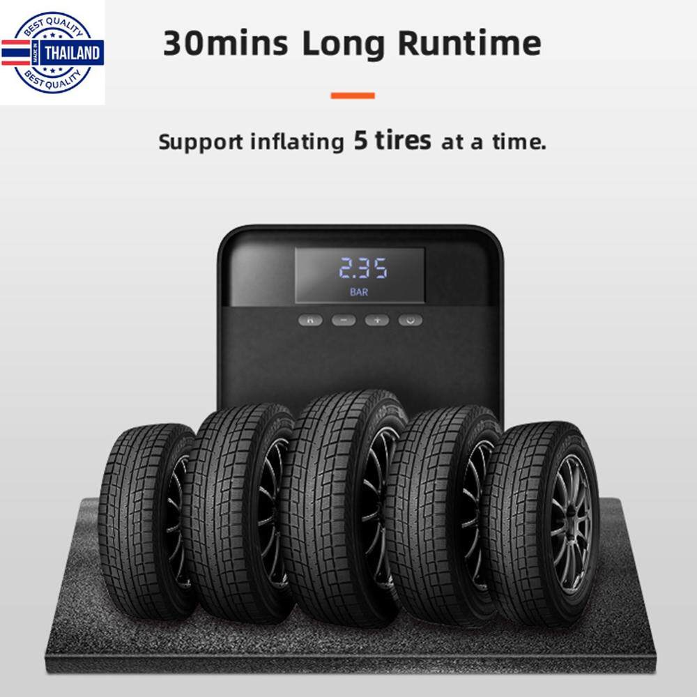 70mai Digital Tire Inflator 12V Electric Car Pump LED Display Mini Air Compressor Portable for Motorcycle Bicycle for Ca