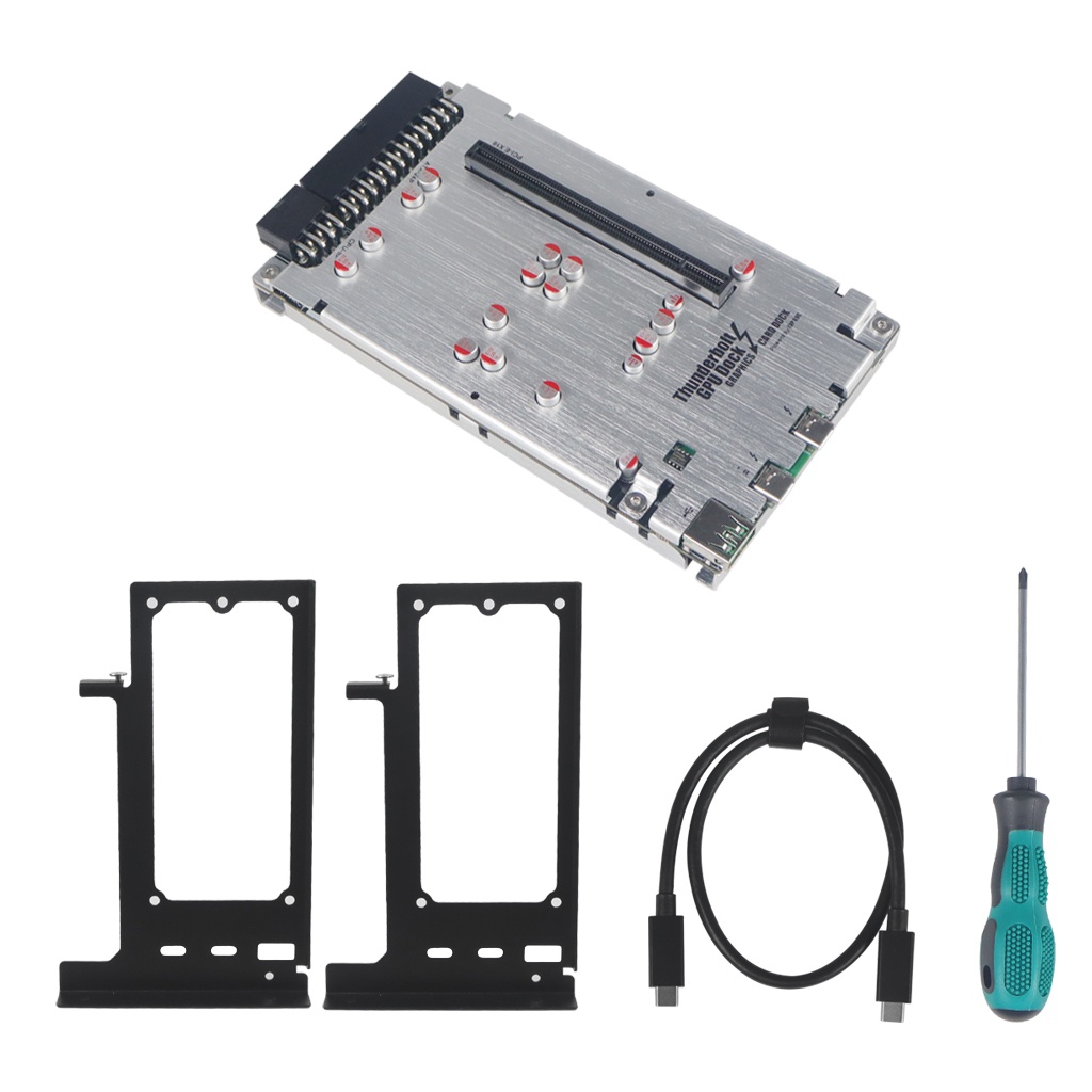 JMT Thunderbolt-เข้ากันได้กับ GPU Dock ภายนอกกราฟิกการ์ด Docking Station สําหรับ Thunderbolt3/4 พอร์