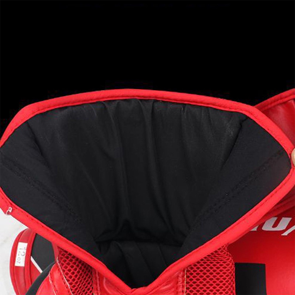 【มี 6oz, 8oz, 10oz, 12oz ให้เลือก】นวมชกมวยมืออาชีพ นวมชกมวย นวมชกมวยผู้ใหญ่  Kick Boxing Glove นวมมวยไทย มันใช้งานได้จริ - รูปที่ 5