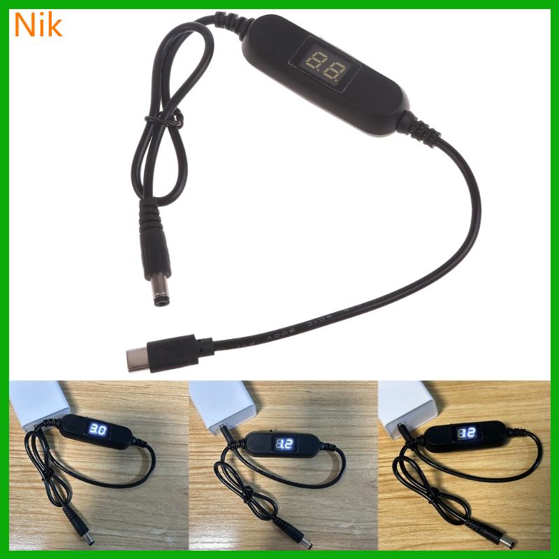 สายเคเบิ้ล USB C to 2V 3V 4 5V 6V 9V 12V สําหรับวิทยุ ไฟ พัดลม ของเล่นไฮโกรมิเตอร์