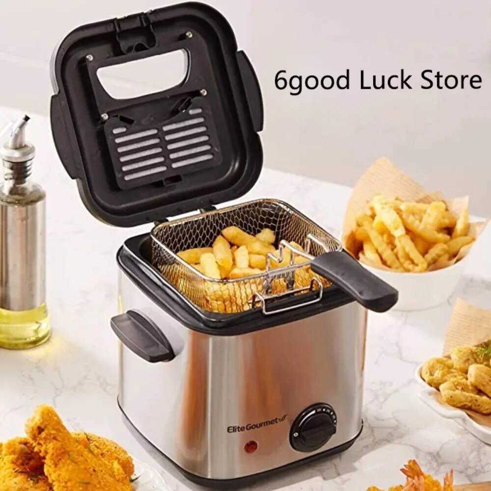 electric fryer 1.5 quart Deep Fryer Stainless Steel