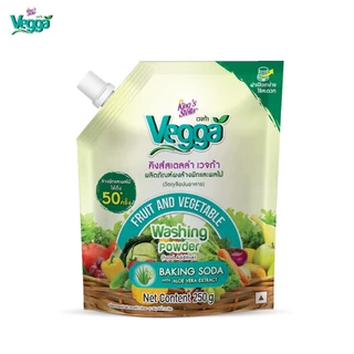 KING’S STELLA VEGGA POWDER ผงล้างผักผลไม้ คิงส์สเตลล่า เวจก้า 250 กรัม