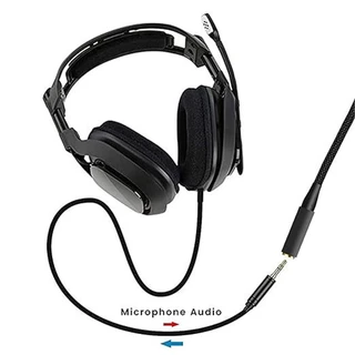 สายเคเบิลต่อขยาย PC 3.5 มม. 2in1 สําหรับหูฟังเล่นเกม Kingston HyperX Cloud II Alpha Mix Flight Core Revolver S