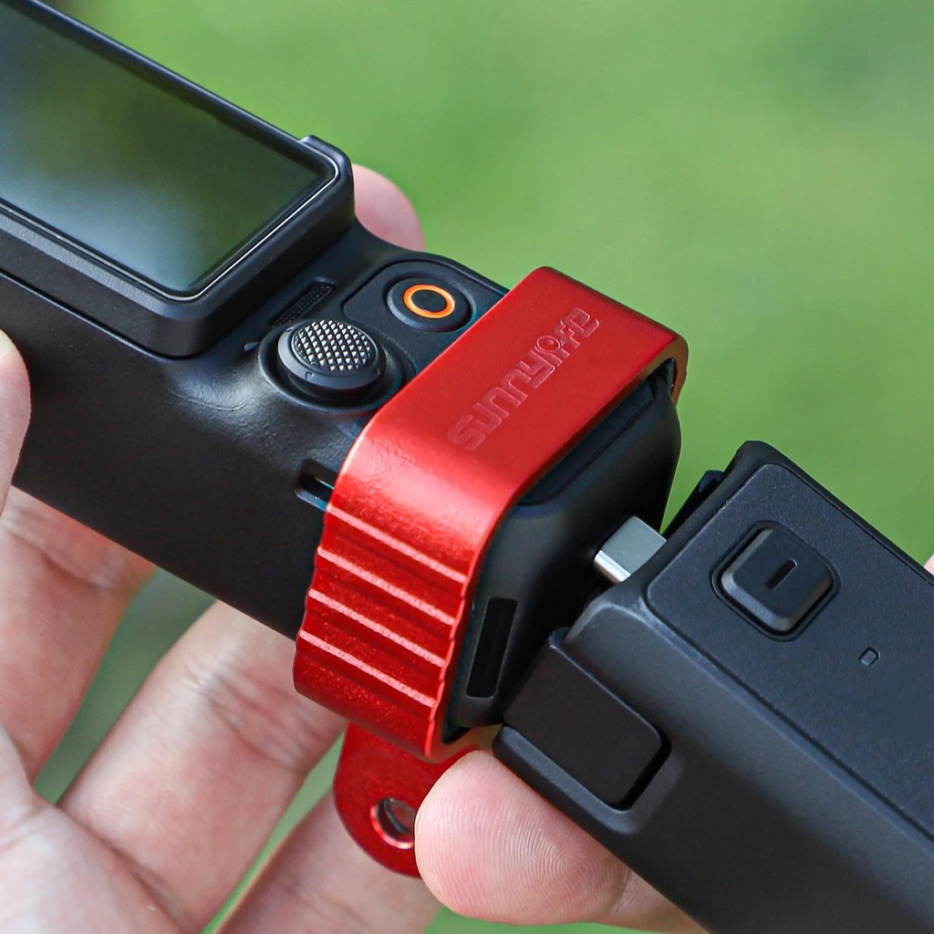 Sunnylife อะแดปเตอร์ขยายกรอบกล้อง โลหะ อุปกรณ์เสริม สําหรับ DJI OSMO POCKET 3