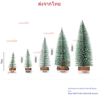 ต้นคริสมาส ขนาดเล็ก 10*5 cm 15*6cm 20*8cm 25*10cm 30*12cm มีพร้อมส่ง สามารถเก็บเงินปลายทางได้