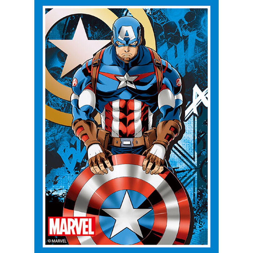 Bushiroad Sleeve Collection High Grade Vol.3242 MARVEL "Captain America" Pack (75 ซอง)