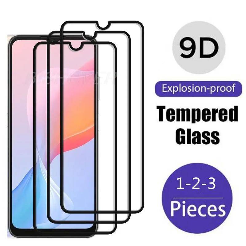 ฟิล์มกระจกนิรภัยกันรอยหน้าจอ 9D ขอบสีดํา สําหรับ Wiko View 4 3 Lite Pro Y82 Y81 Y62 T60 T50 Wiko Pow