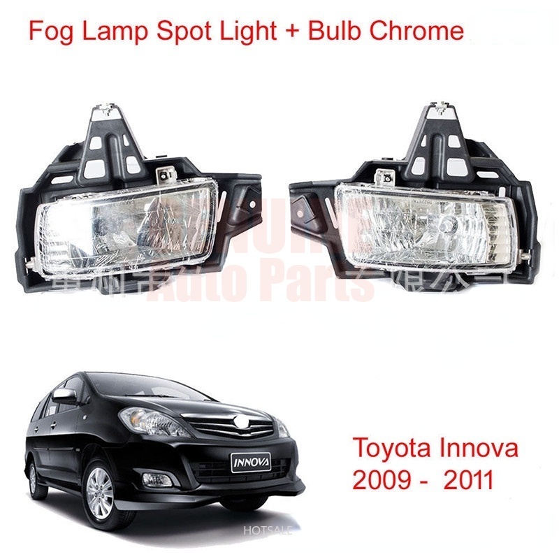 【ของแท้】ไฟตัดหมอก กันน้ํา สําหรับ Toyota Innova 2009 2010 2011