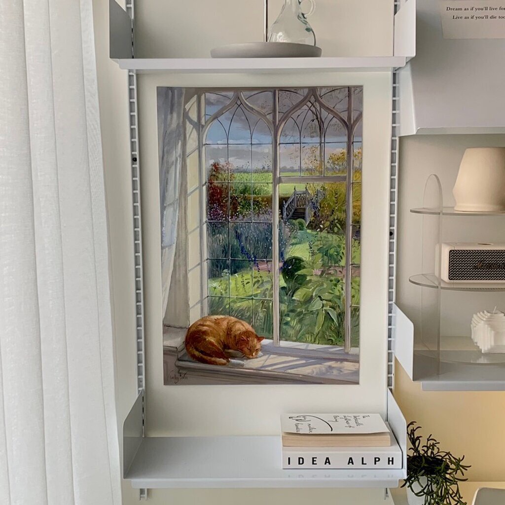 [พร้อมส่ง] Jnihouse : My window series canvas ภาพพิมพ์ผ้าแคนวาส 40x60 cm