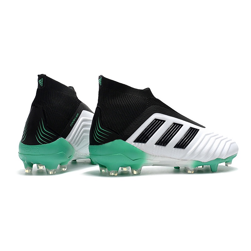 【บางกอกสปอต】Adidas_Predator 18+x Pogba FG soccer shoes รองเท้าสตั๊ด คุณภาพที่ดีที่สุด ที่ถูกที่สุด