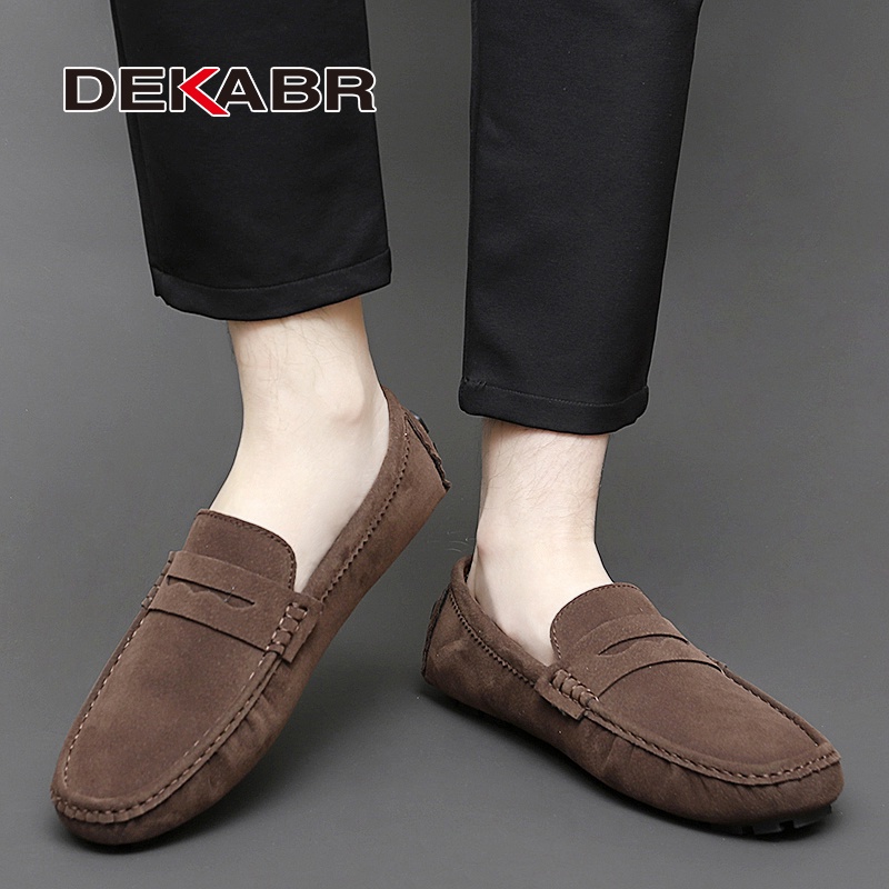 Dekabr 2025 คู่รองเท้าสบายๆ Slip-on Handmade สบาย Breathable คุณภาพสูง Pu หนังรองเท้าไม่มีส้นแฟชั่นขนาด 35-48