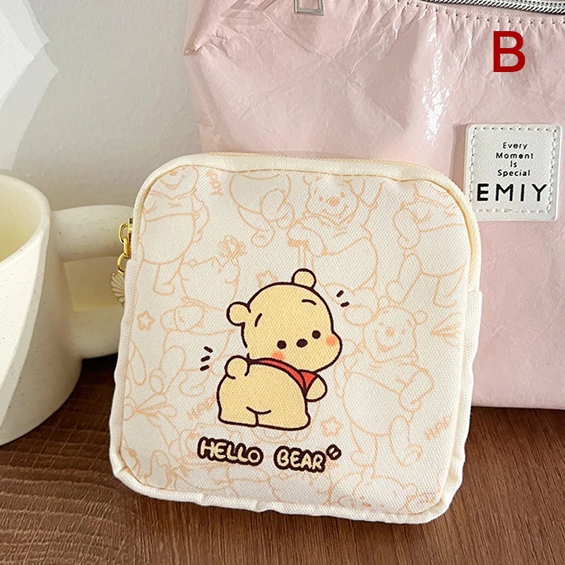 Sanrio Kawaii Pacha Dog กระเป๋าผ้าอนามัย แบบพกพา สําหรับเด็กผู้หญิง นักเรียน