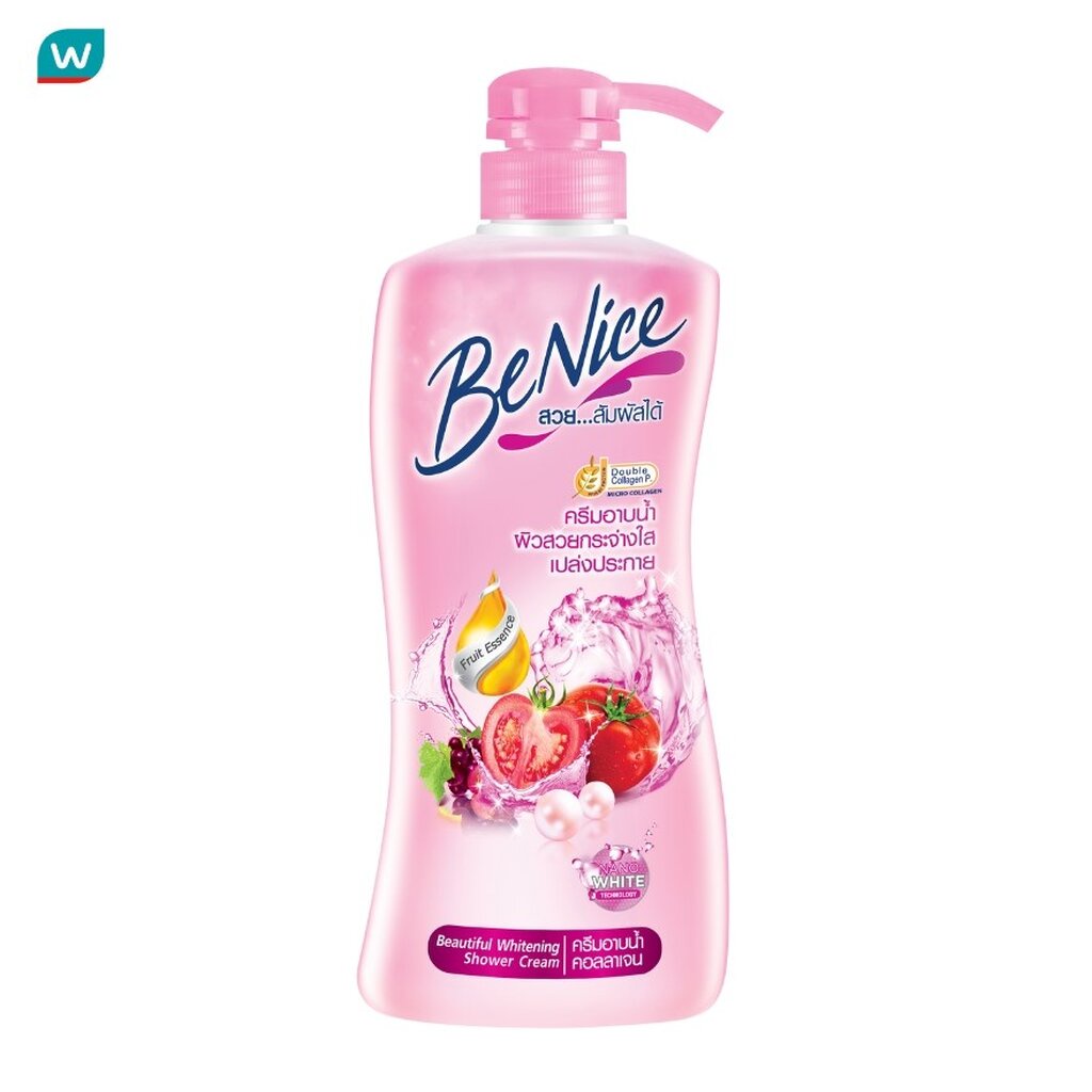 Benice บีไนซ์ ครีมอาบน้ำ บิวตี้ฟลู ไวท์เทนนิ่ง 400 มล.