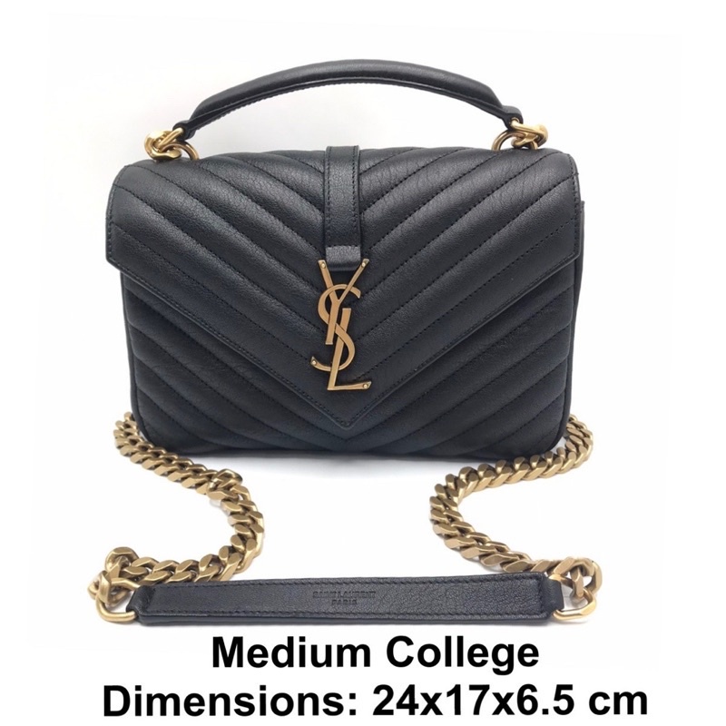 ใหม่ของแท้ ถูกที่สุด ของแท้ 100% Ysl College Medium