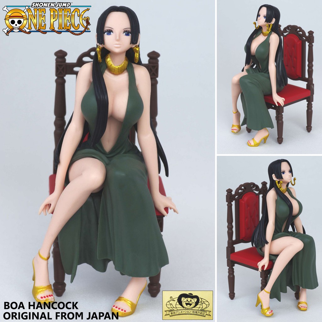 Model Figure งานแท้ Original ฟิกเกอร์ โมเดล แมวทอง One Piece วันพีซ  Boa Hancock โบอา แฮนค็อก lucky