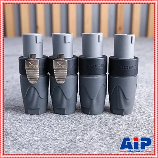 แพ็ค4ตัว Lidge YM-502 speakon สีดำ 2ขั้ว 2PIN สเปคคอน ตัวผู้ แจ็คสเปคคอน YM 502 สเปคคอนตัวผู้ สเปคคอนตู้ลำโพง YM502 เ...