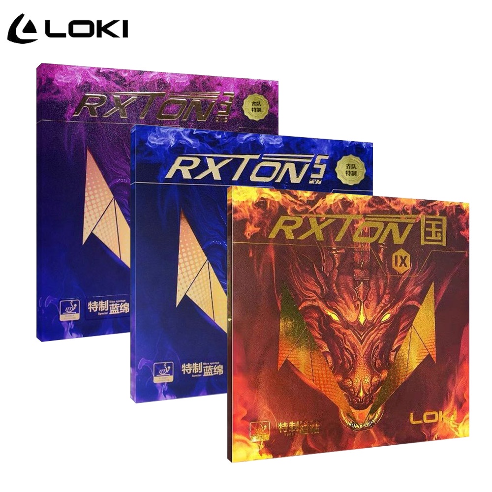Loki RXTON ใหม่ ยางปิงปอง แบบเหนียว RXOTN 3-Pro 5-Pro 9