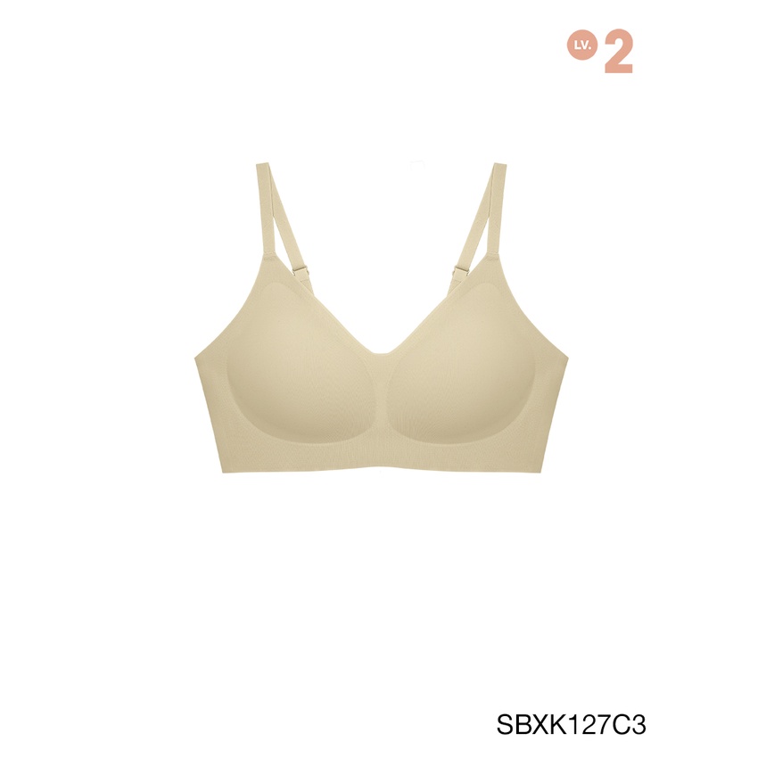 Sabina เสื้อชั้นใน Seamless Fit รุ่น Soft Collection รหัส SBXK127C3 สีเนื้อเข้ม