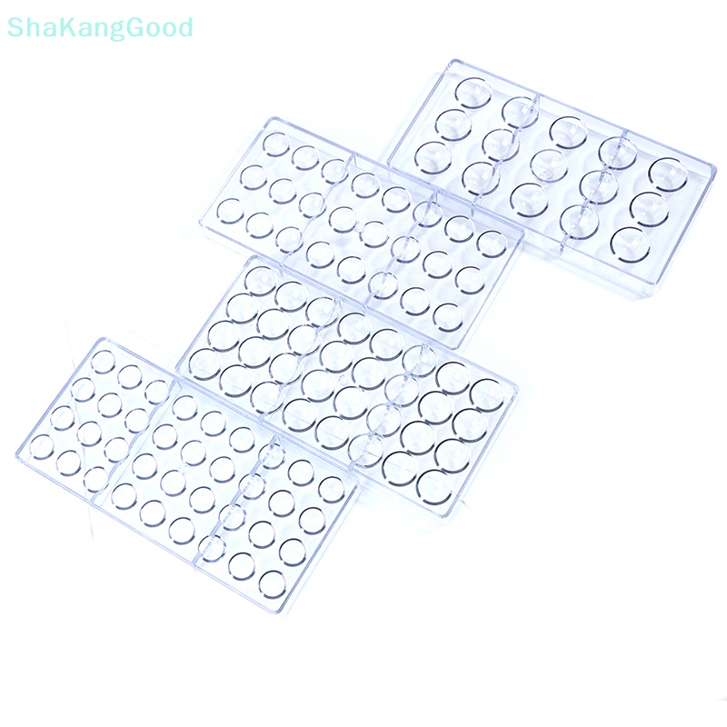 Skth แม่พิมพ์ช็อคโกแลต โพลีคาร์บอเนต ทรงกลม หนา 3D SKK
