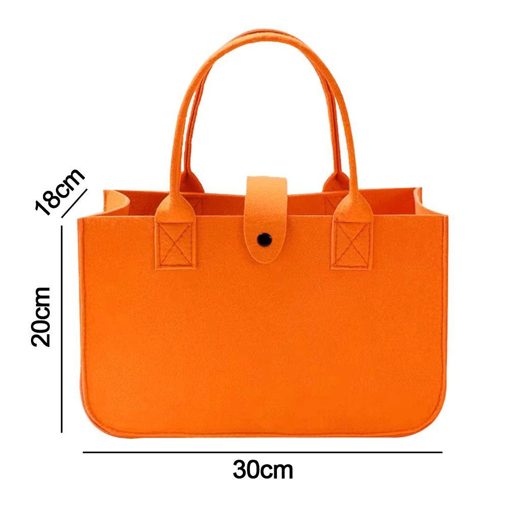 CORTINA กระเป๋าสะพายสักหลาด แบบพกพา ขนาดใหญ่ สำหรับเก็บของเล่นและ sundries ราคา ถูกที่สุด ดีลบีเคเค แกลเลอรีภาพที่ 2