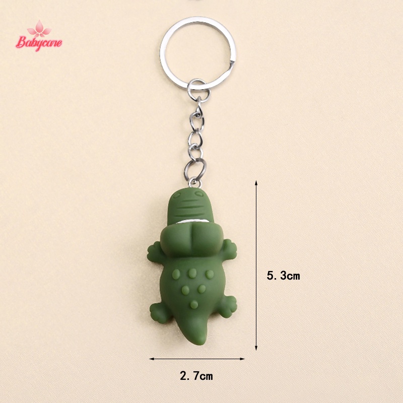 Byce> พวงกุญแจ จี้การ์ตูนสิงโต ปากจระเข้ สุนัขน่ารัก ขนาดเล็ก เครื่องประดับแฟชั่น สําหรับห้อยกระเป๋า โทรศัพท์มือถือ ของขวัญ