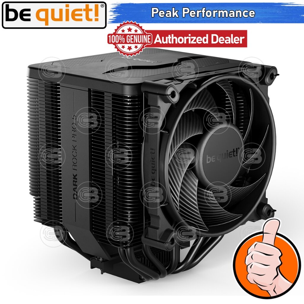 [CoolBlasterThai] Be Quiet Dark Rock Pro 5 Heat Sink CPU Cooler (AM5/LGA1851 Ready) (BK036)ประกัน 3 