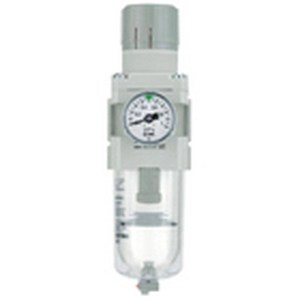 SMC AW20-02BG-A Modular Type Filter Regulators 1/4 Port Size w/Bracket & Pressure Gauge (w/Limit Ind