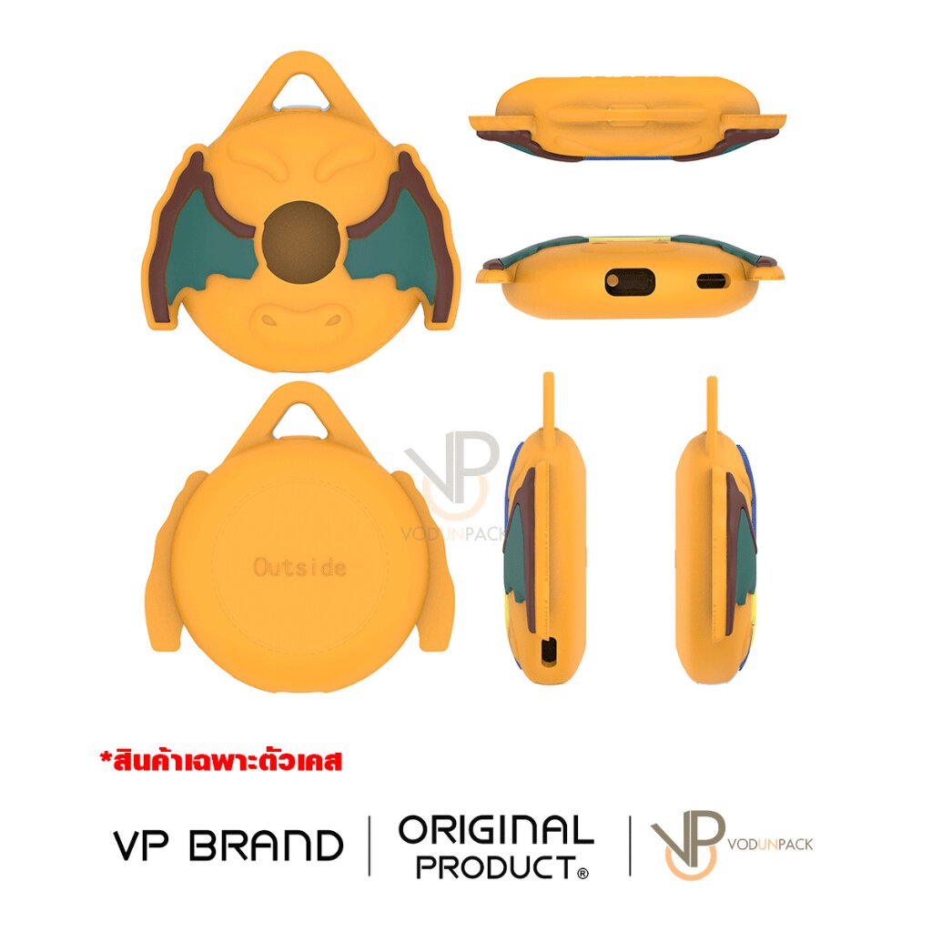 VP ซิลิโคน เคส ลาย Charizard ลิซาร์ดอน สำหรับ Pokémon GO Plus + โปเกม่อน โกพลัส pokemon Silcone Case - รูปที่ 2