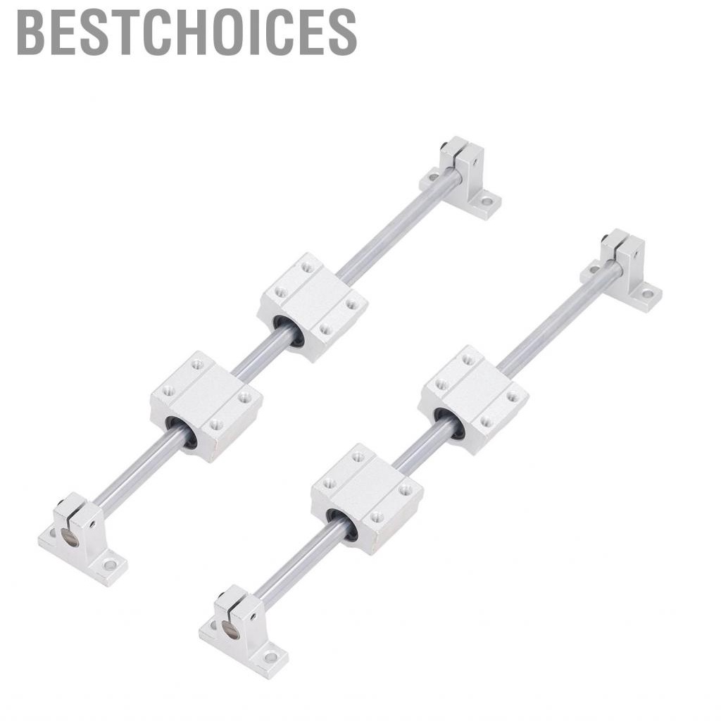 Bestchoices Linear Rail Slide Guide Motion with 4Pcs Block for Machinery