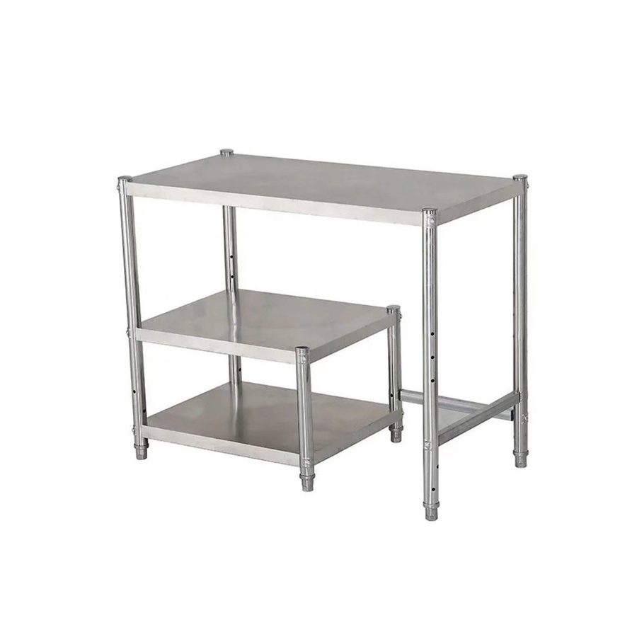 GlobalHouse CROWN ชั้นวางของอเนกประสงค์สเตนเลสในครัว 45x120x80 ซม.  FONG สินค้าของแท้คุณภาพดี