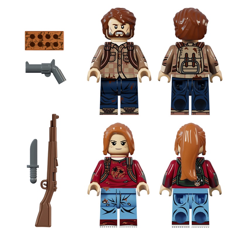 บล็อกตัวต่อฟิกเกอร์ The Last of Us Joel Miller ขนาดเล็ก ของเล่นสําหรับเด็ก