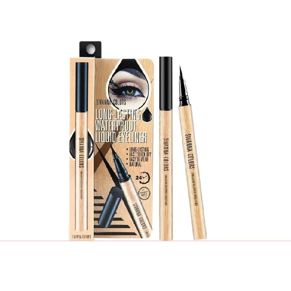 ♦️ของแท้·ส่งด่วน·ถูก♦️Sivanna Long-Lasting Waterproof Liquid Eyeliner #HF775 : ซิวานน่า อายไลเนอร์ x 1ชิ้น dayse