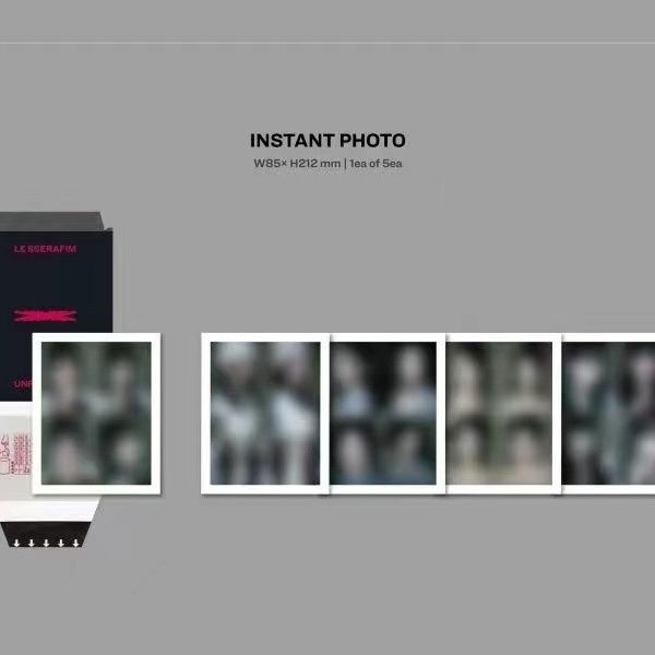Blazing Electronics Special Official Tearing Polaroid Ye Sakura Caiyun Film Texture C