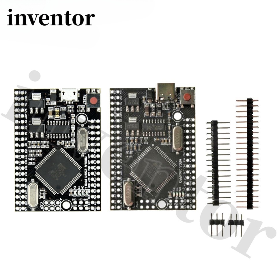 Mega2560 Mega 2560 PRO MINI 5V (ฝัง) CH340G ATmega2560-16AU MICRO TYPE-C พร้อมหัวเข็มตัวผู้ สําหรับ arduino Mega